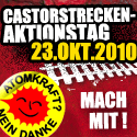 Kommt mit, am 23. Oktober 2010 ist Castor-Strecken-Aktionstag!!